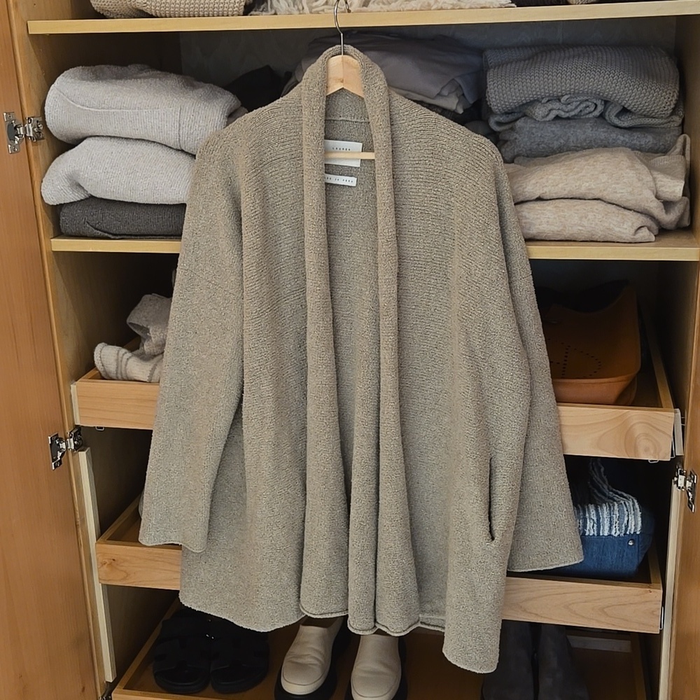 Lauren Manoogian Cotton Blend Cardigan Sweater, size 1 - Picture 3 of 12